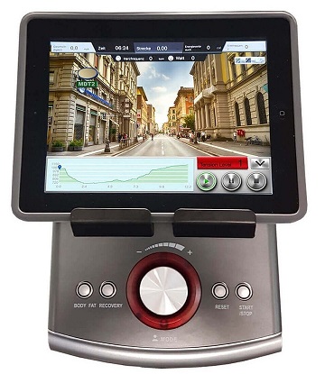 Eliptický trenažér HAMMER Elliptical EX300 BT aplikace