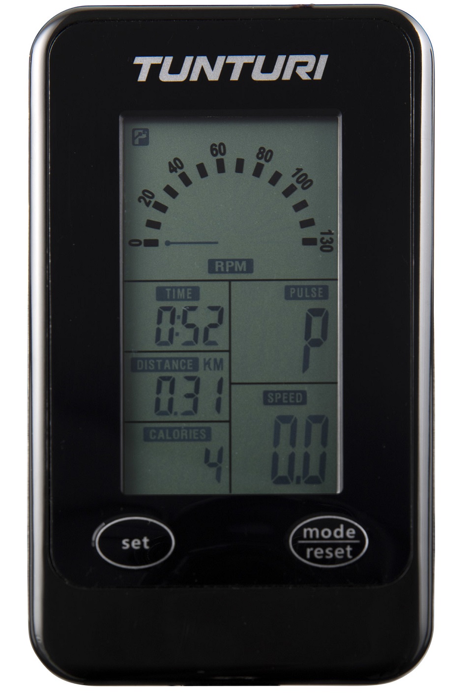 Cyklotrenažér Tunturi FitRace 40 HR počítač