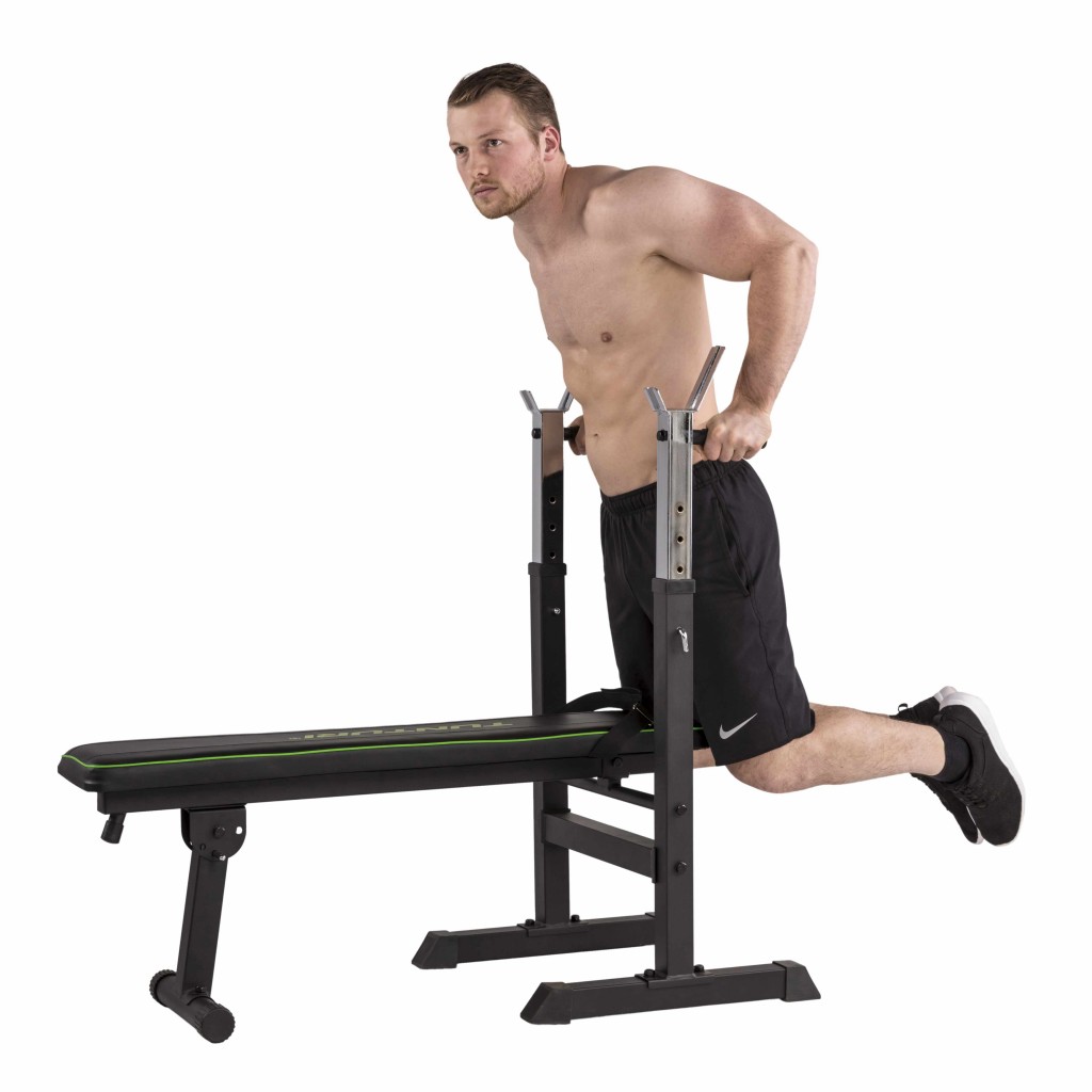 Tunturi WB20 Basic Weight Bench adaptéry na kliky