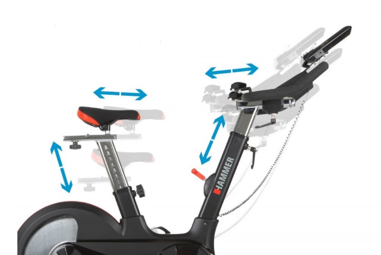 Hammer Speed Racer S nastavitelné sedlo a řidítka