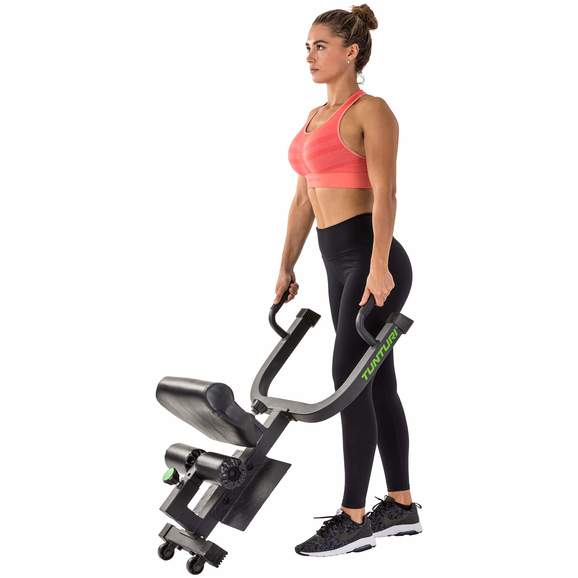 Tunturi WT20 Sissy Squat transportní kolečka