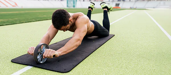 Posilovací kolečko na břicho