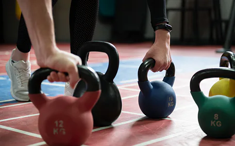 Činky Kettlebell