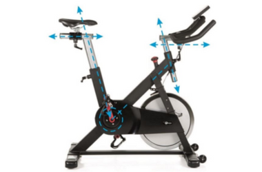 Výška sedla na rotopedu, či cyklotrenažéru