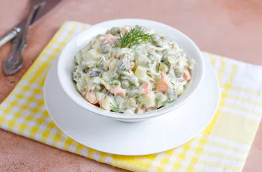 Bramborový salát ve zdravější verzi