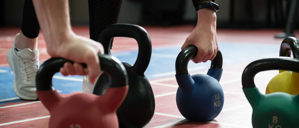 Činky Kettlebell
