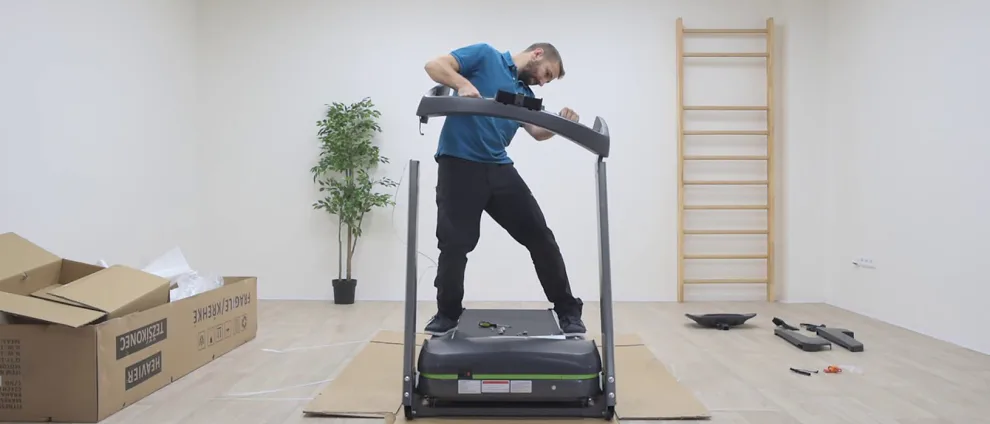 Sestavení běžeckého pásu