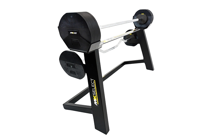 Variabilní nakládací set TUNTURI MX Select 12,7 - 45,3 kg se stojanem