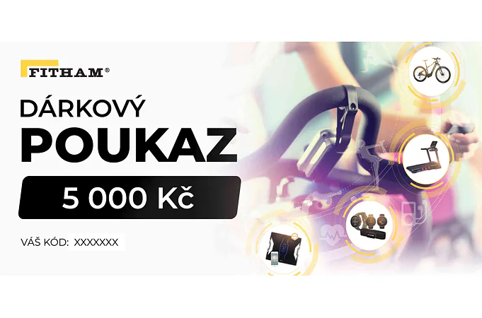 Dárková poukázka v hodnotě 5 000,- Kč