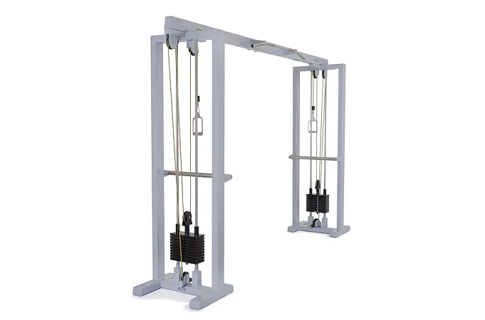 Protisměrná kladka s úzkou a širokou hrazdou FITHAM 