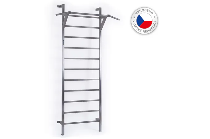 Nerezové žebřiny s hrazdou venkovní