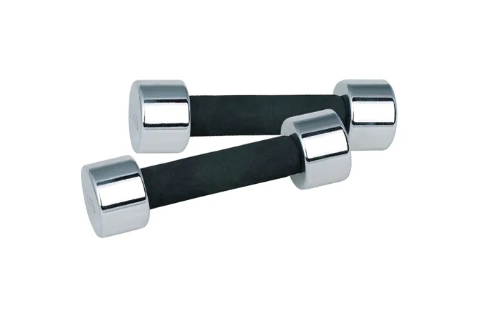 Chromová činka s měkkým úchopem TUNTURI