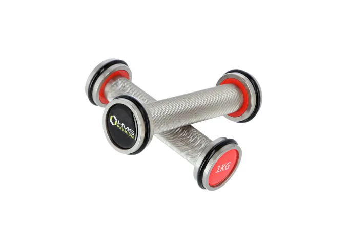 Chromované jednoruční činky HMS Premium HH