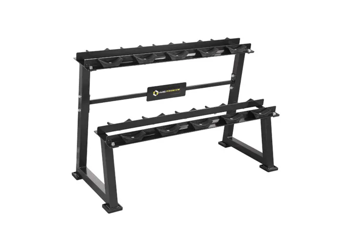 Stojan na činky s podložkami HMS Premium STR21