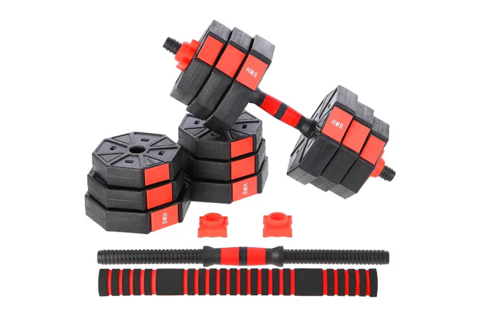 Nakládací činky HMS SGC20, 20 kg