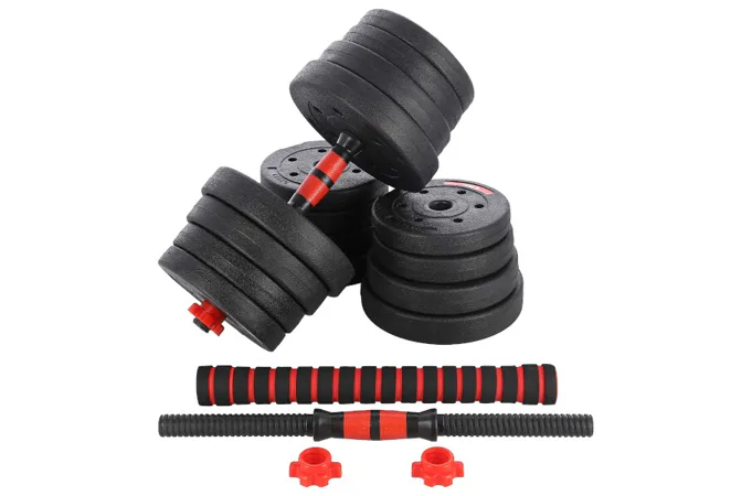 Nakládací činky HMS SGP30, 30 kg