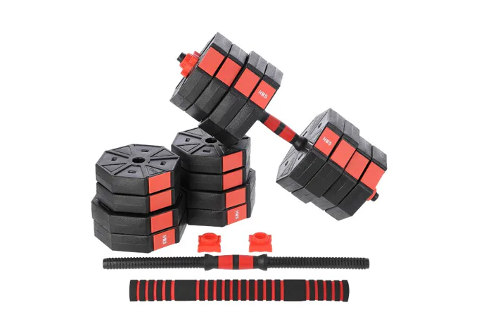 Nakládací činky HMS SGC40, 40 kg