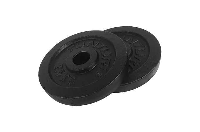 Kotouče na činky TUNTURI litina 30 mm - pár