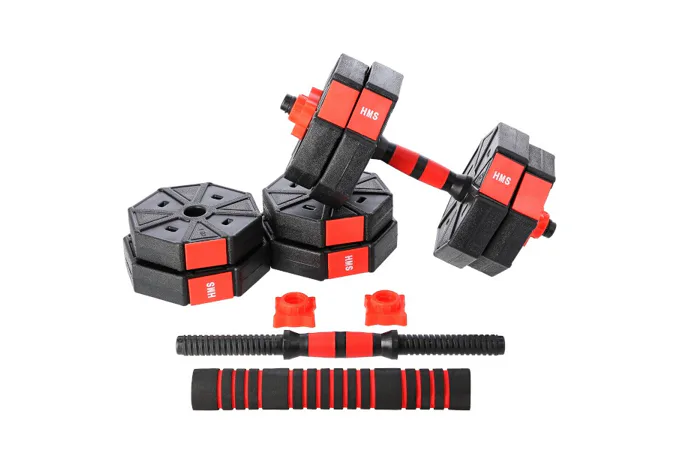 Nakládací činky HMS SGC15 15 kg