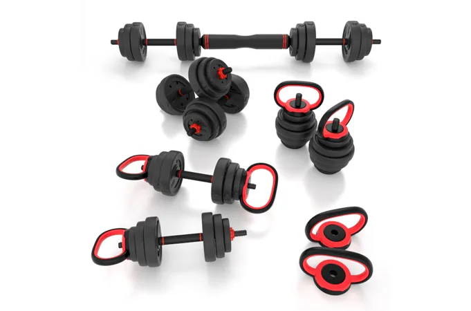 Sada činek HMS SGX120 Pro 6v1 20 kg