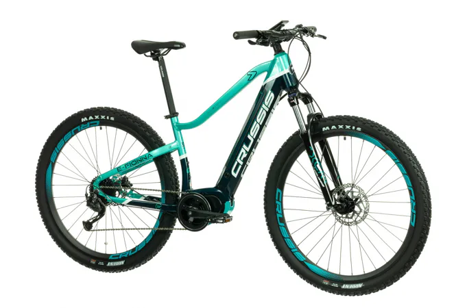 CRUSSIS e-Fionna 7.7 17" tyrkysovo-černá 2022  