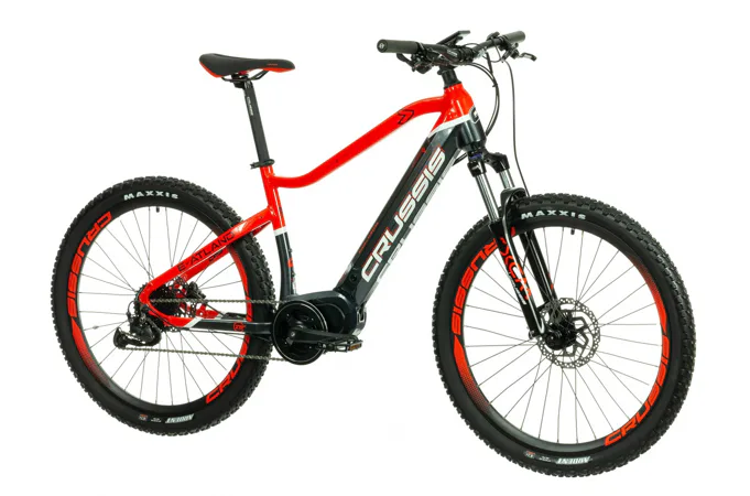 CRUSSIS e-Atland 7.7 20" červeno-černé 2022