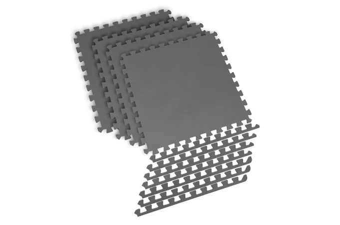 Ochranná puzzle - podložka Spokey Scrab šedá - 4 kusy