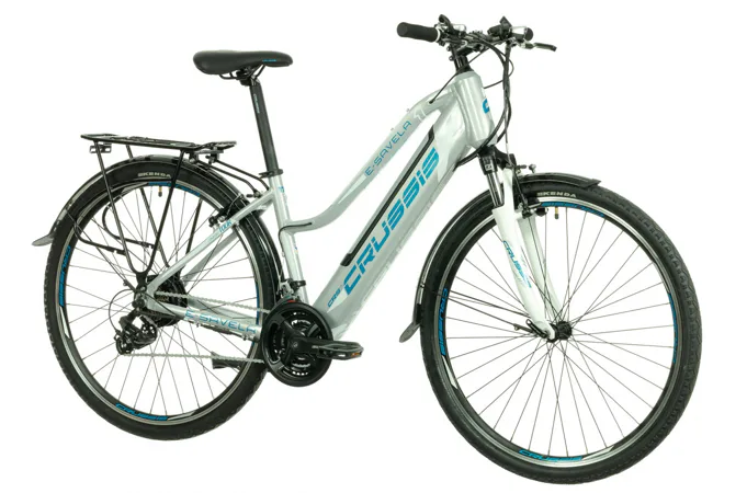 CRUSSIS e-Savela 1.7 19" šedo-modrá 2022