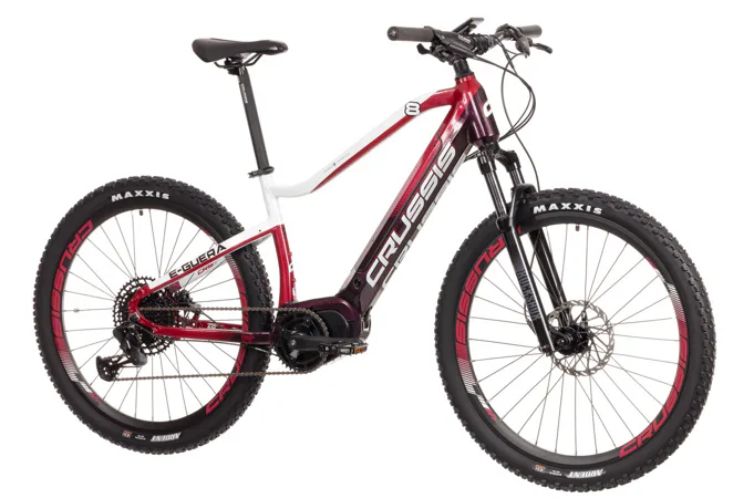 CRUSSIS e-Guera 8.7 17" černo-červená 2022