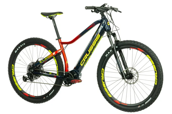 CRUSSIS e-Largo 9.7 18" černo-červená 2022