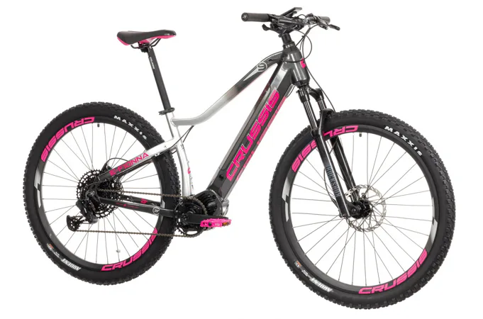 CRUSSIS e-Fionna 9.7 17" černo-růžová 2022