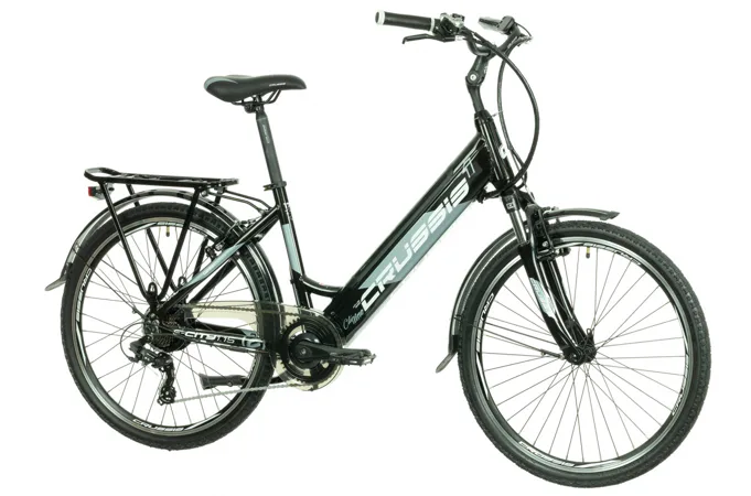 CRUSSIS e-City 1.15 17" černo-zelené 2022