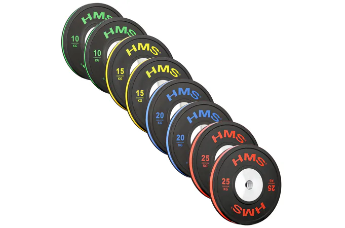 Sada olympijských bumper kotoučů HMS BTBR