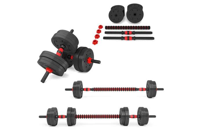 Nakládací činky HMS SGP15, 15 kg