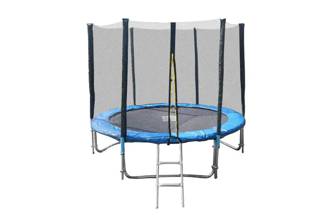 GoodJump 3UPE 244 cm s ochrannou sítí + žebřík