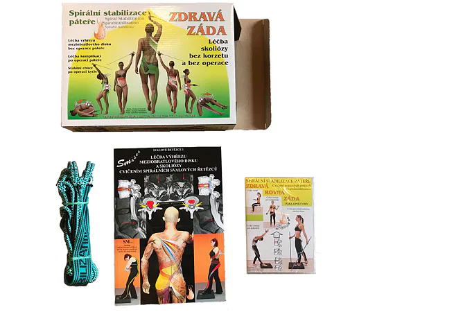 SM Systém set 1 - kniha Výhřez + El. lano + DVD 11 cviků