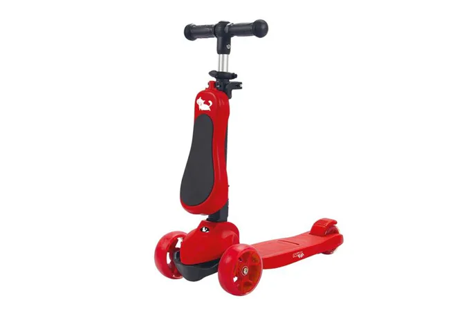 Dětská koloběžka NILS Fun HLB12 2v1 červená