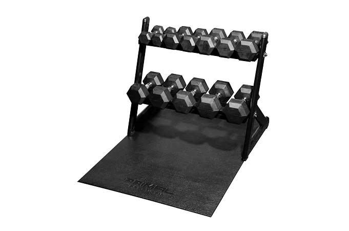 Set činek 2,5 - 15 kg se stojanem a podložkou PRIMAL