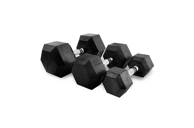 Sada jednoručních činek TUNTURI Hexa 1-10 kg (10 párů)