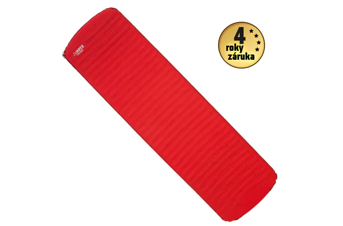 Samonafukovací karimatka YATE CONTOUR červená