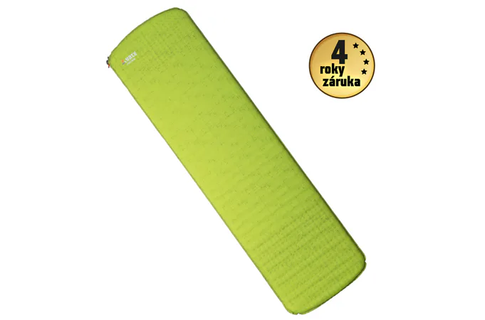 Samonafukovací karimatka YATE CONTOUR zelená
