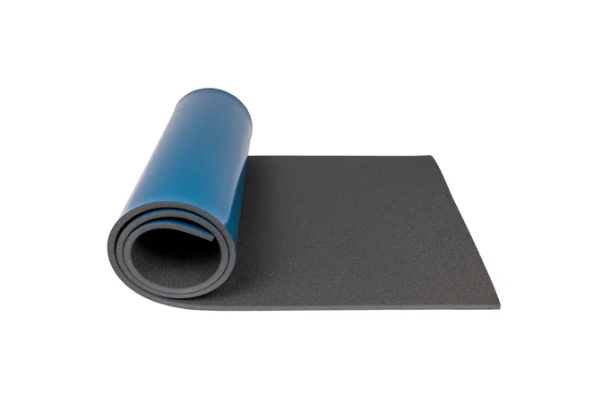 Karimatka YATE jednovrstvá 10 s fólií antracitová