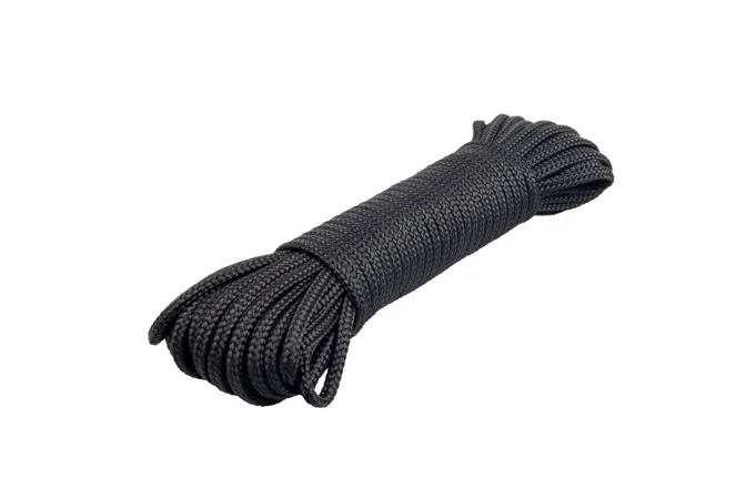 Stanová šňůra YATE 3 mm x 15 m černá