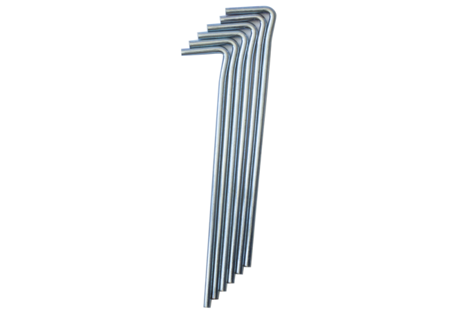 Stanové kolíky YATE ocelové 6 ks