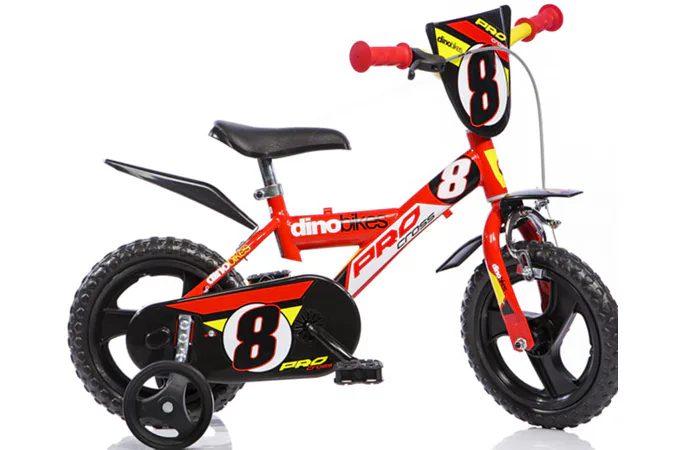 Dino Bikes 123GLN červená 12"