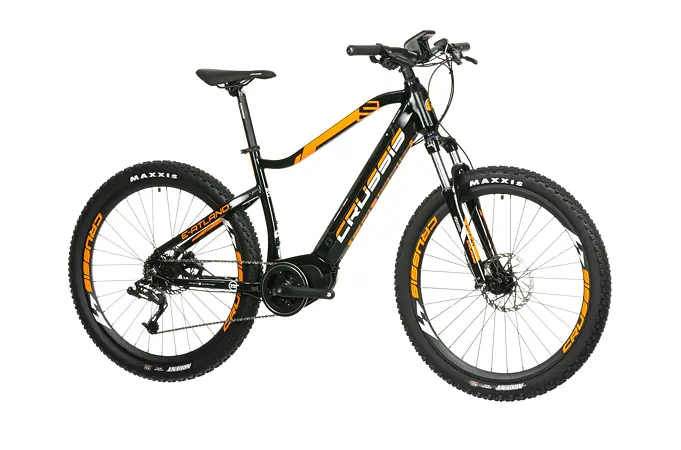 CRUSSIS e-Atland 5.8 13 Ah 20" černo-oranžová 2023