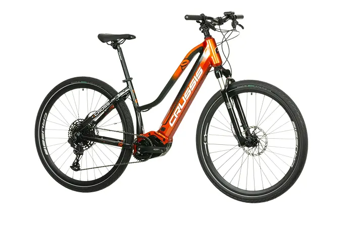 CRUSSIS PAN-Cross Low 9.8-M 20 Ah 17" oranžovo-černá 2023