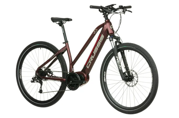 CRUSSIS ONE-Cross low 7.8 17" tmavě červená 2023