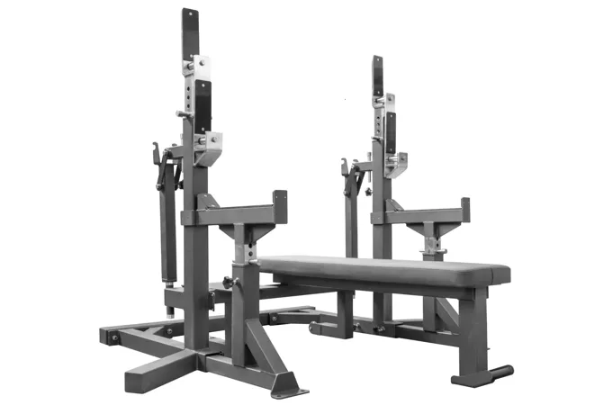 Kombinovaná lavice a stojan na dřepy STRENGTHSYSTEM Riot Combo Rack