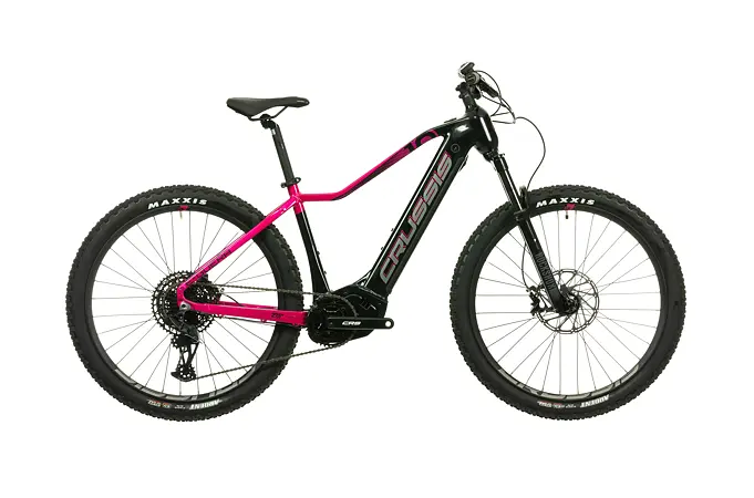 CRUSSIS e-Guera 10.9-M 20 Ah 17" černo-růžová 2024